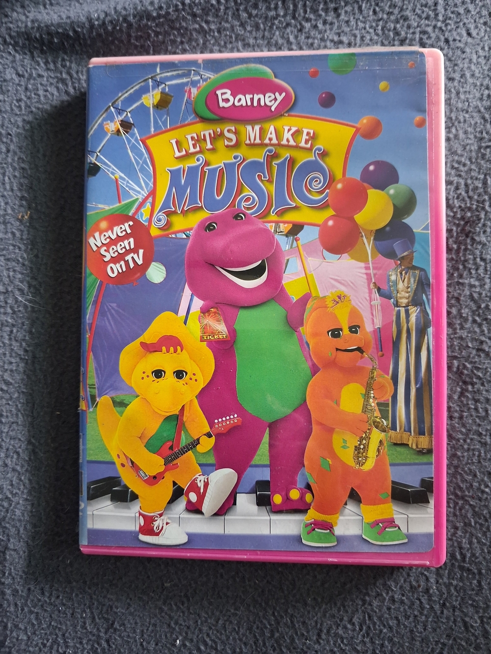 Barney Let's Make Music Dvd